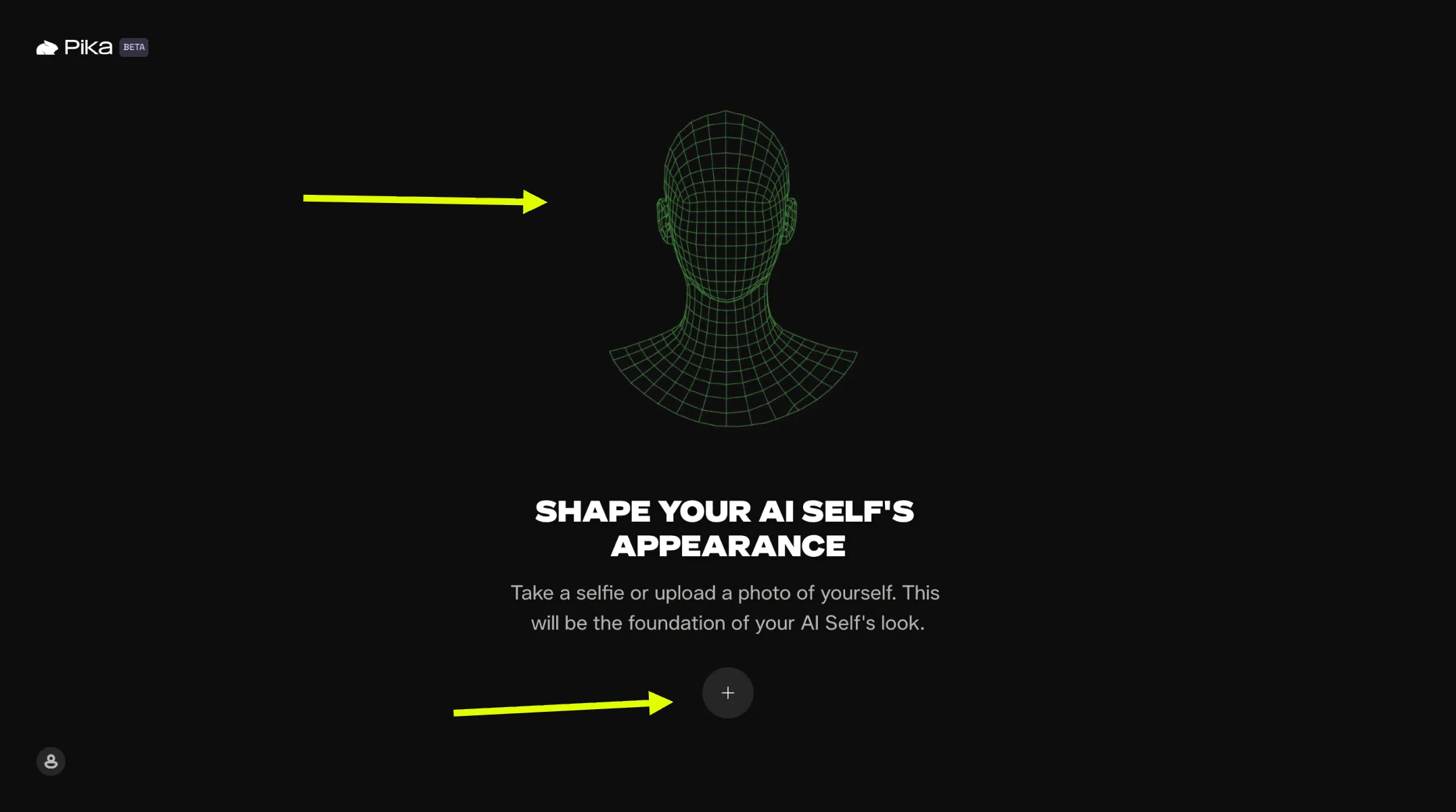 Upload Selfie for Pika AI Self