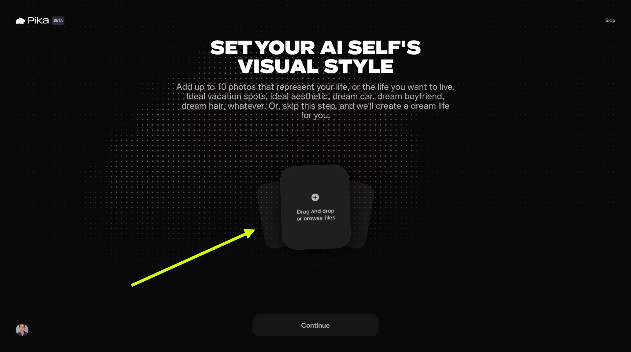Add Style Photos to Pika AI Self